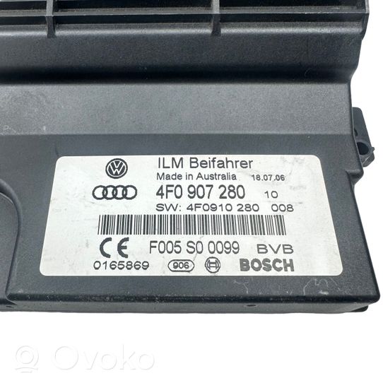 Audi A6 S6 C6 4F Unité de contrôle à bord d'alimentation 4F0907280