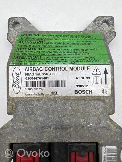 Ford Focus Oro pagalvių valdymo blokas 98AG14B056ACF