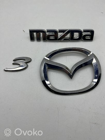 Mazda 3 I Logo, emblème, badge 51739