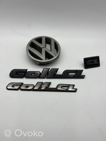 Volkswagen Golf II Litery na drzwi tylne samochodów dostawczych 191853687K