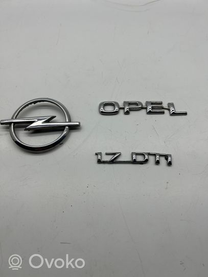 Opel Astra G Logo, emblème de fabricant 