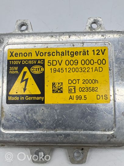 Volkswagen Touareg I Ajovalojen virranrajoitinmoduuli Xenon 5DV00900000