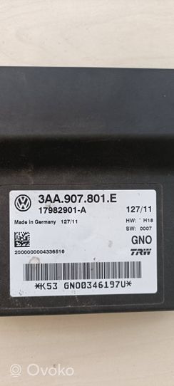 Volkswagen PASSAT B7 Module de commande de frein à main 3AA907801E