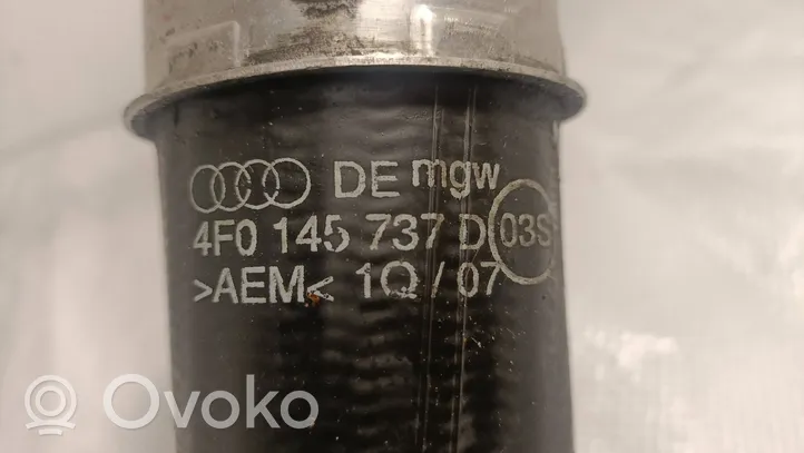 Audi A6 S6 C6 4F Wąż / Rura intercoolera 4F0145737D