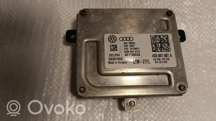 Volkswagen Touran II Modulo di controllo ballast LED 4G0907697A