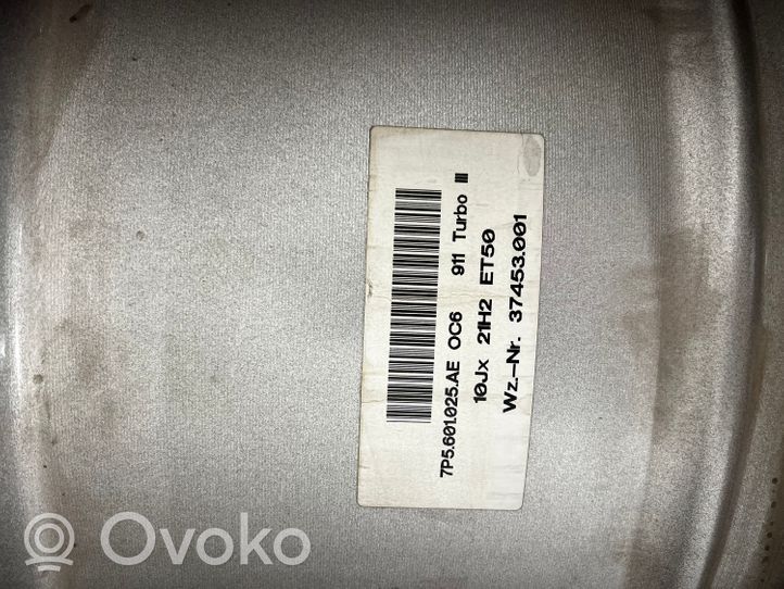 Porsche 911 991 Felgi aluminiowe R21 37453001