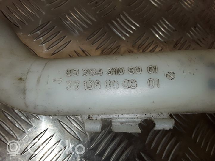 Citroen Xsara Picasso Réservoir de liquide lave-glace 9636431080