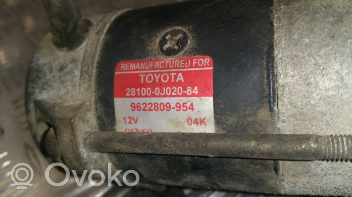 Toyota Yaris Motorino d’avviamento 281000J020