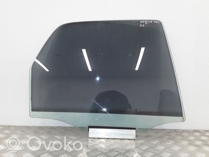 Opel Meriva A Rear door window glass 43R000262