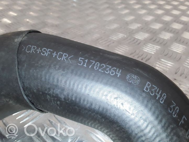 Alfa Romeo 147 Intercooler hose/pipe 51702364