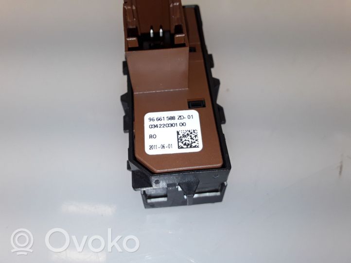 Peugeot 508 Alarm switch 96661588ZD