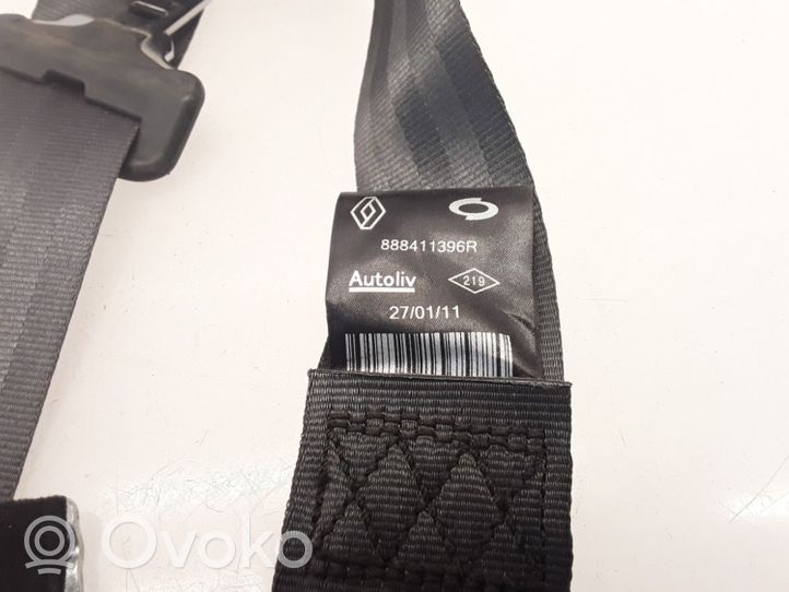 Renault Latitude (L70) Rear seatbelt 6158794AAB