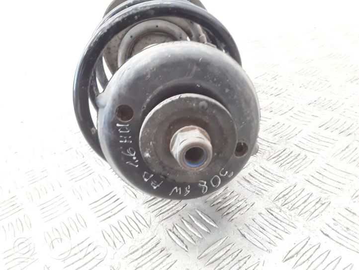 Peugeot 308 Front shock absorber with coil spring 6128520R