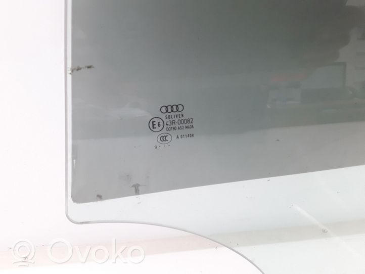 Audi A5 8T 8F Vitre de fenêtre porte arrière 43R00082