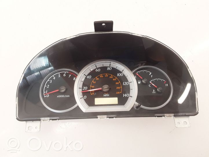 Suzuki Forenza Compteur de vitesse tableau de bord 96499028HT
