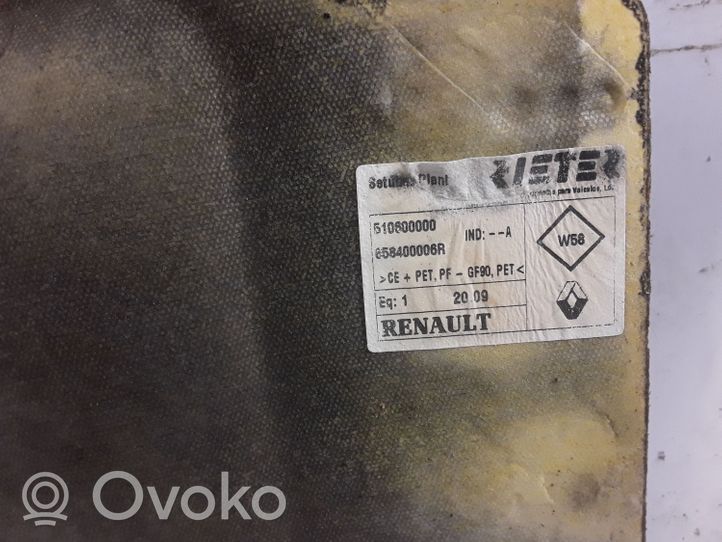Renault Megane III Engine bonnet/hood sound/heat insulation 658400006R