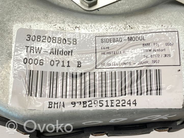 BMW 3 E36 Airbag porte avant 3082088058
