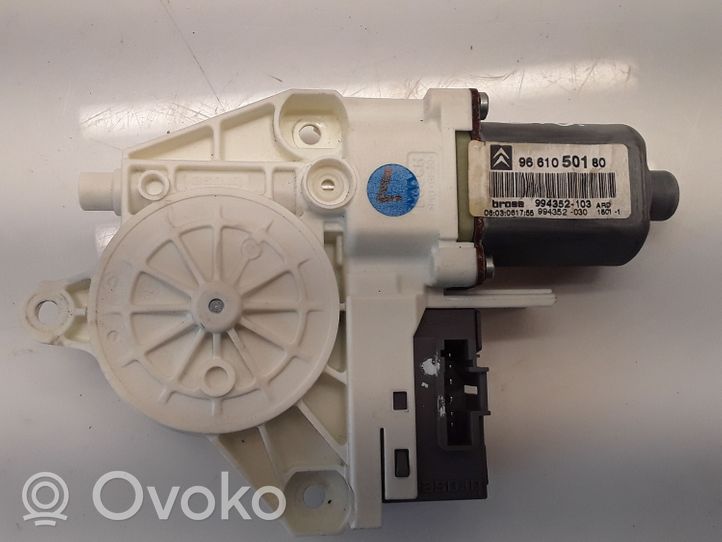 Citroen C6 Rear door window regulator motor 9661050180