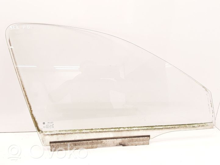 Opel Combo B Front door window/glass (coupe) 43R001100