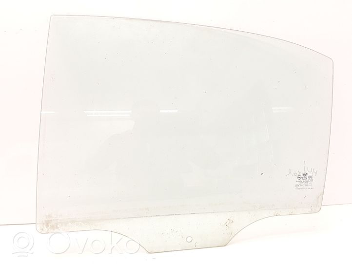 Hyundai Sonata Rear door window glass 43R000383