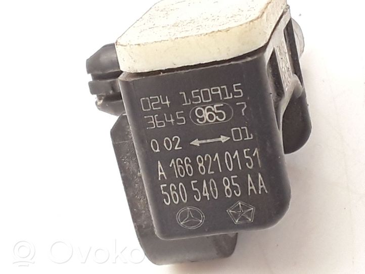 Mercedes-Benz ML W164 Sensor impacto/accidente para activar Airbag A1668210151