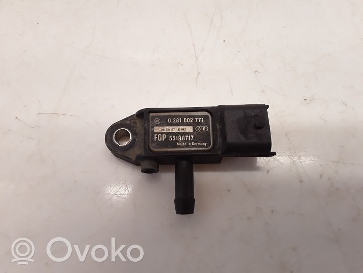 Alfa Romeo 159 Sensore di pressione dei gas di scarico 55198717