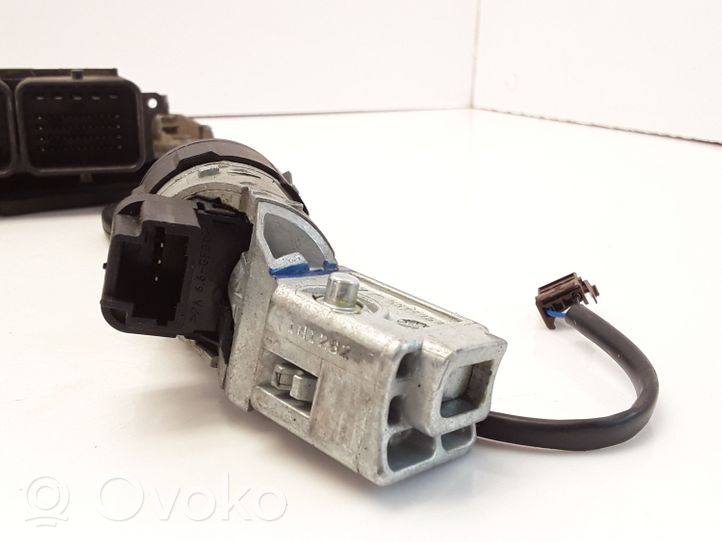 Citroen C3 Komputer / Sterownik ECU i komplet kluczy 0281017600