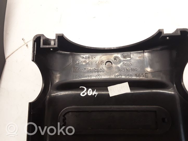 Seat Toledo III (5P) Rivestimento del piantone del volante 5P0858566