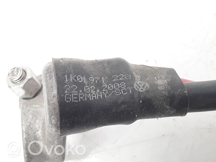 Audi A3 S3 A3 Sportback 8P Cavo positivo (batteria) 1K0971228T