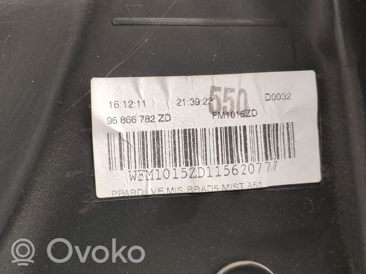 Citroen C3 Apmušimas galinių durų (obšifke) 96866782ZD