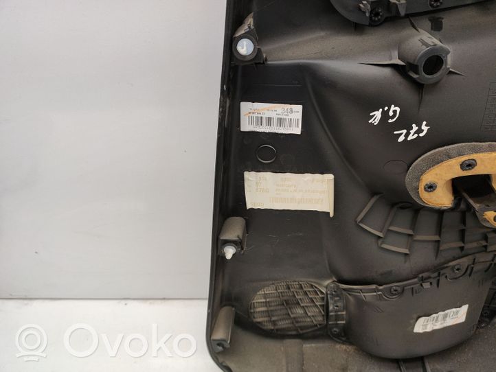 Citroen C3 Boczki / Poszycie drzwi tylnych 96867589ZD