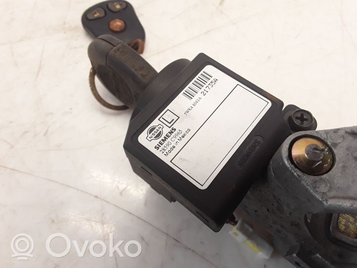 Nissan Primera Komputer / Sterownik ECU i komplet kluczy 23710AU601