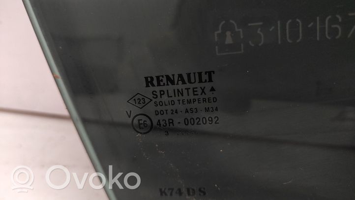 Renault Laguna II Rear door window glass 43R002092