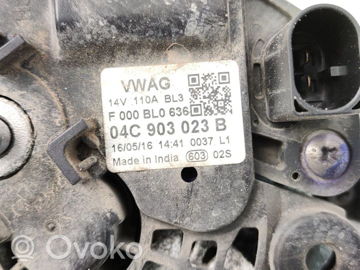 Volkswagen Up Alternator 04C903023B