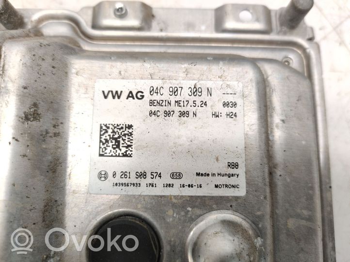 Volkswagen Up Engine ECU kit and lock set 0261S08574