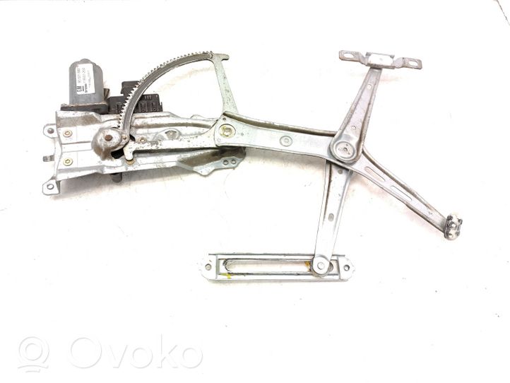 Opel Astra G Front door window regulator with motor 90521882