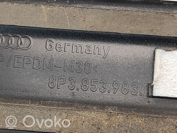 Audi A3 S3 A3 Sportback 8P Takalokasuojan muotolista 8P3853983D