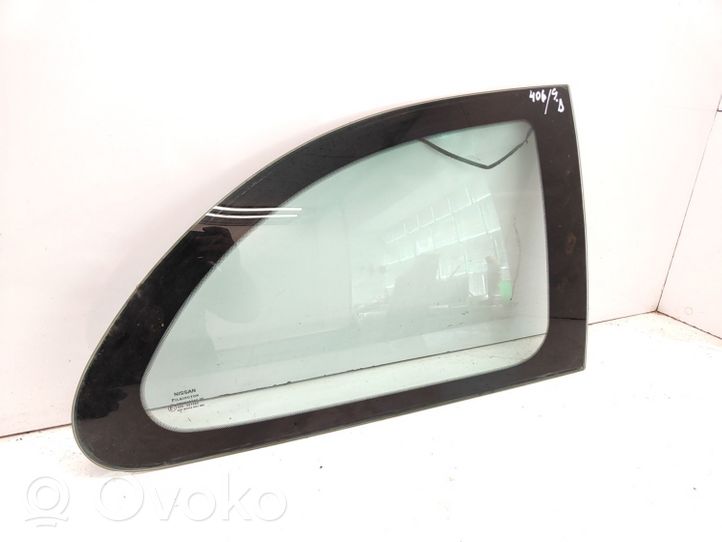 Nissan Micra Rear side window/glass 43R001583