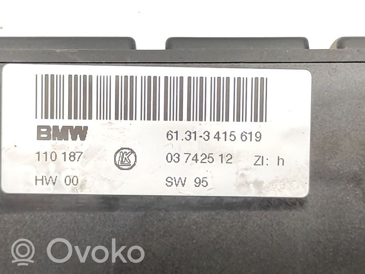 BMW X3 E83 Sėdynių šildymo jungtukas 61313415619