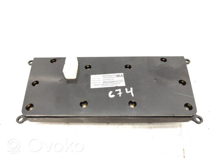 Nissan Almera Tino Radio / CD/DVD atskaņotājs / navigācija 28395BU700