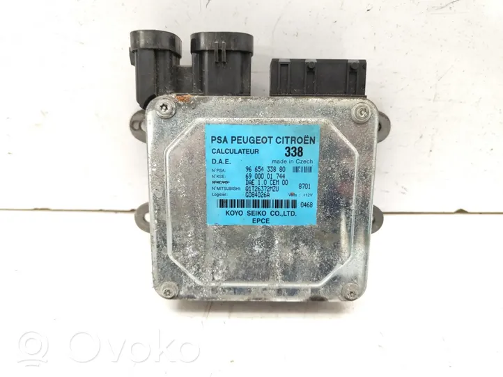 Citroen C2 Ohjaustehostimen ohjainlaite/moduuli 9665433880