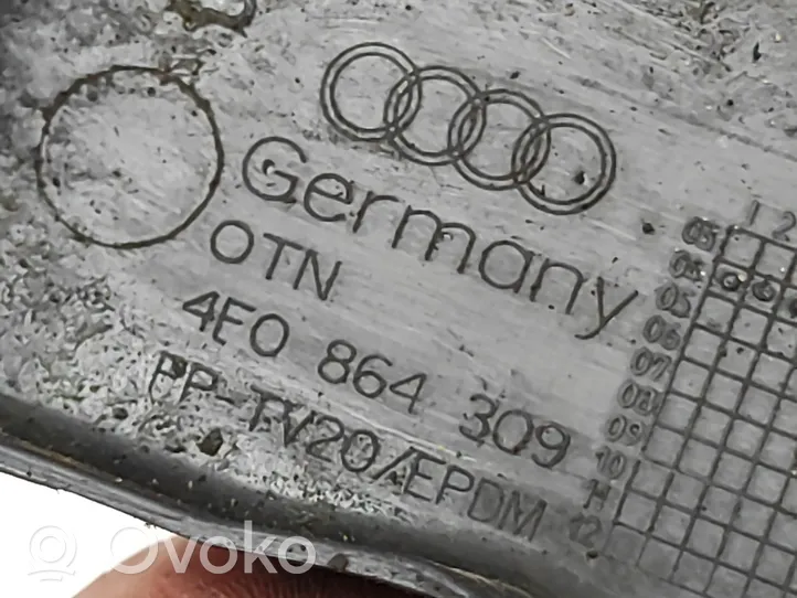 Audi A6 S6 C6 4F Alustan etusuoja välipohja 4F0864309