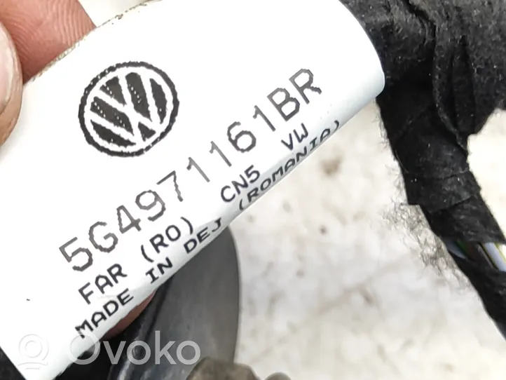 Volkswagen Golf VII Wiązka przewodów drzwi przednich 5G4971161BR