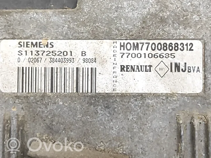 Renault Scenic I Sterownik / Moduł ECU 7700106685