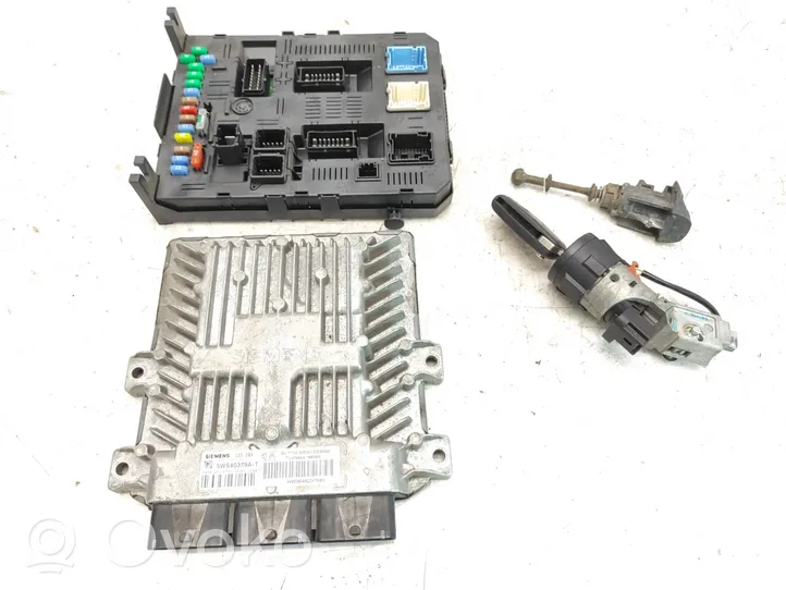 Citroen C6 Kit centralina motore ECU e serratura SW9658198080