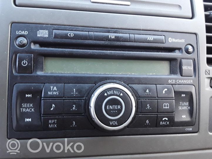 Nissan Tiida C11 Unità principale autoradio/CD/DVD/GPS 