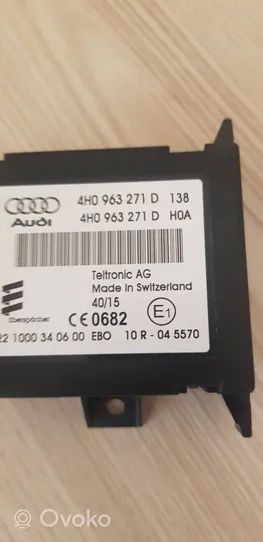 Audi A3 S3 8V Unité de commande chauffage Webasto 4H0963271D