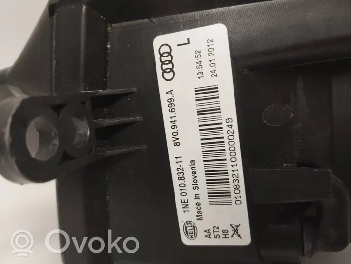 Audi A3 S3 8V Światło przeciwmgłowe przednie 8V0941699A