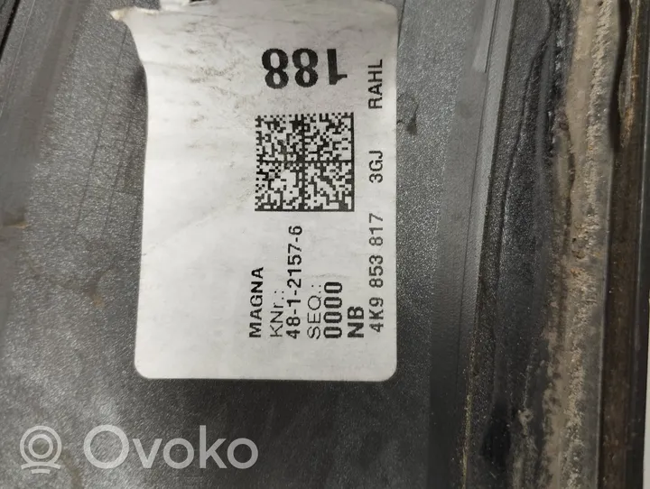 Audi A6 S6 C8 4K Takalokasuojan koristelista 4K9853817