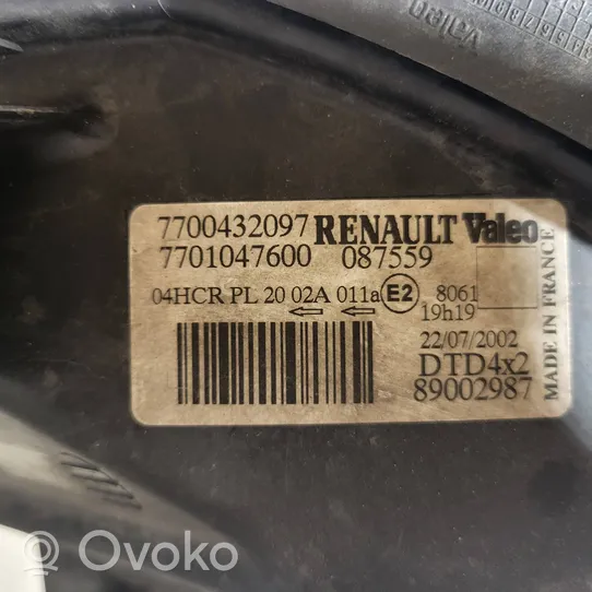 Renault Scenic I Faro/fanale 7700432097